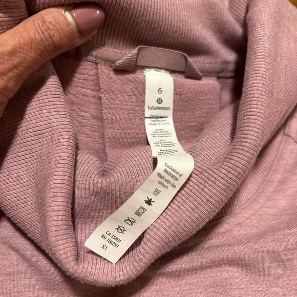 Lululemon High Line Pullover Size 6 - Picture 3 of 10